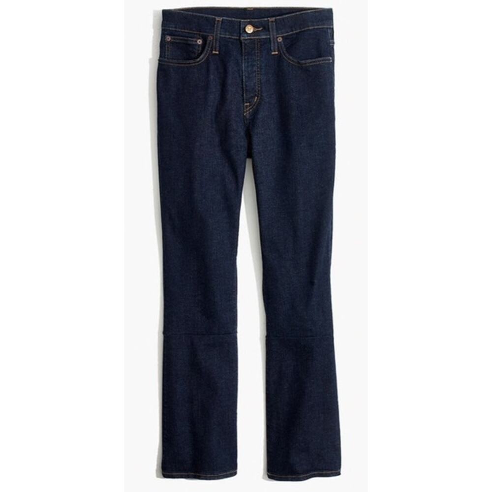 Madewell Tall Cali Demi-Boot Flared Jeans Lucille Wash Size 25 Tall
